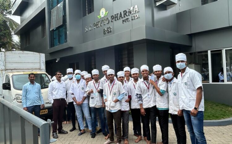 Industrial visit to phytopharma